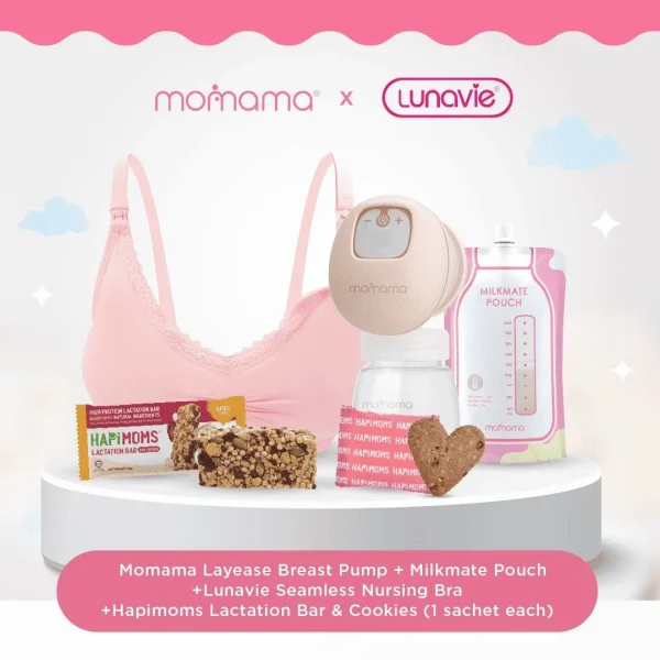 Momama Layease x Lunavie breastfeeding Set
